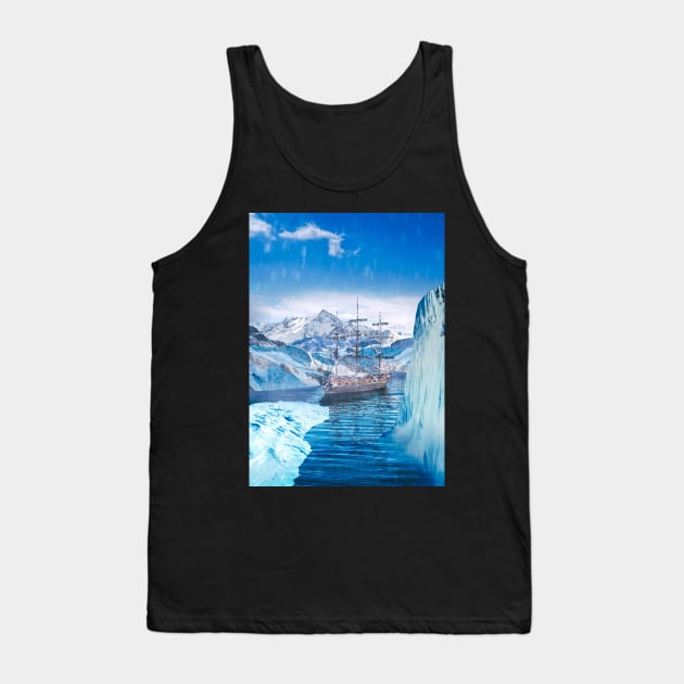 Through The Snow Tank Top by Shaheen01